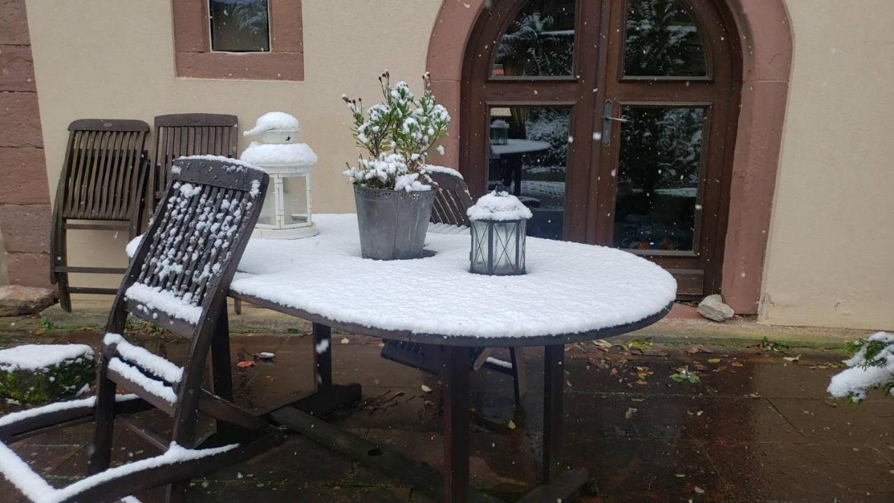 Gite A La Petite Fontaine-Plain Pied-Maison Alsacienne Renovee Avec Passion-4 Pers-4Nuitees Minimum Langensoultzbach Exterior foto