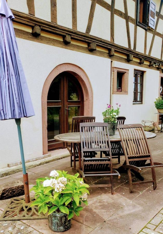 Gite A La Petite Fontaine-Plain Pied-Maison Alsacienne Renovee Avec Passion-4 Pers-4Nuitees Minimum Langensoultzbach Exterior foto